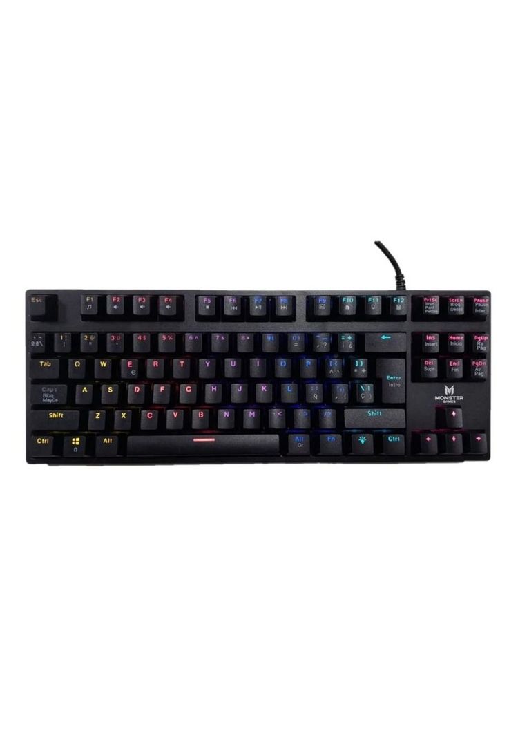 Teclado Mecanico Gamer Monster Punisher-1