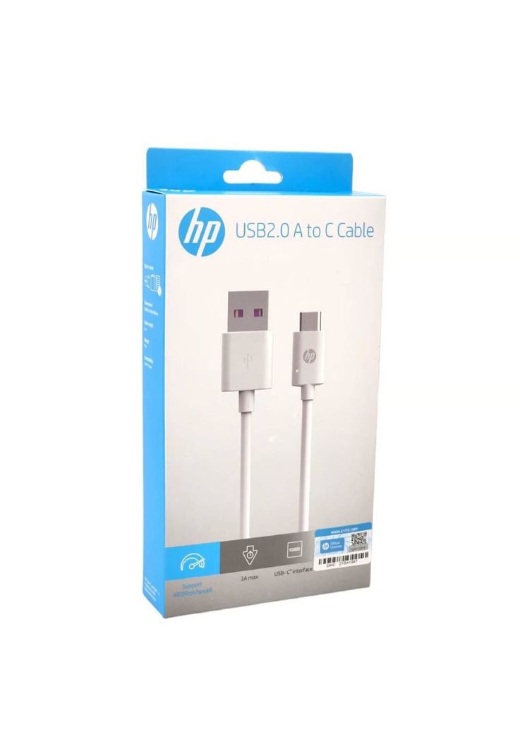 Cable USB-C DHC-TC100-1M de 1 Metro Blanco-3