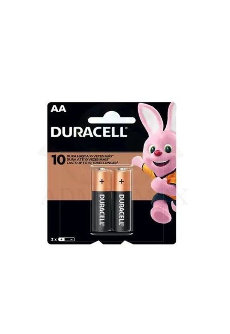 Duracell Pila Alcalina AA x 2 unds.-0