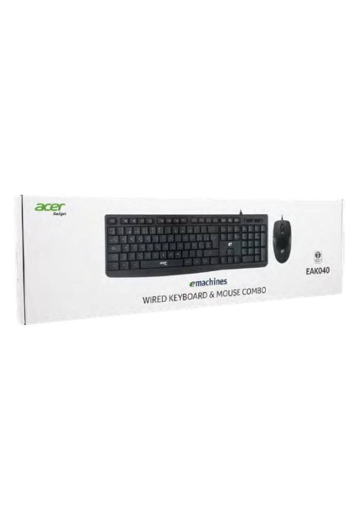 Combo Teclado + Mouse Emachines Alámbrico EAK040-1