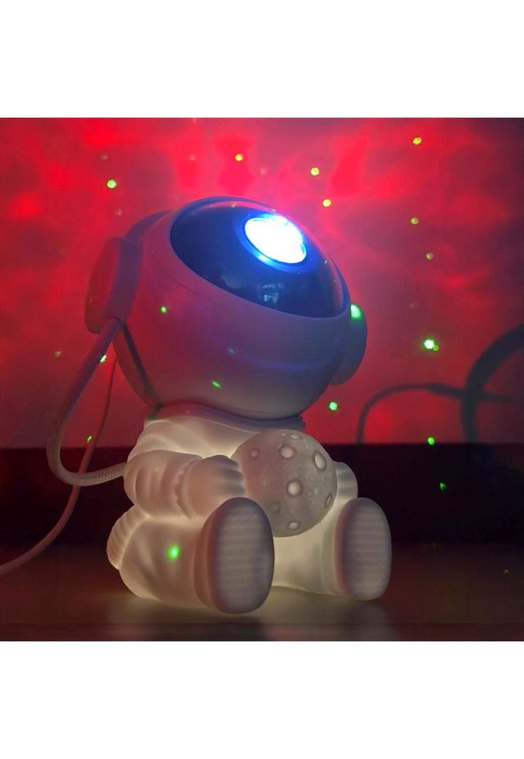 Proyector Multicolor LED Laser Spaceman Moon Galaxy & Nebular Mlab-5