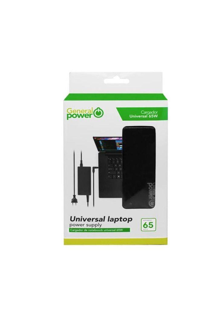 Cargador Universal General Power Salida 65w Slim Auto-2
