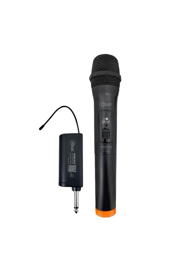 Microfono inalámbrico UHF portátil recargable Mlab-1