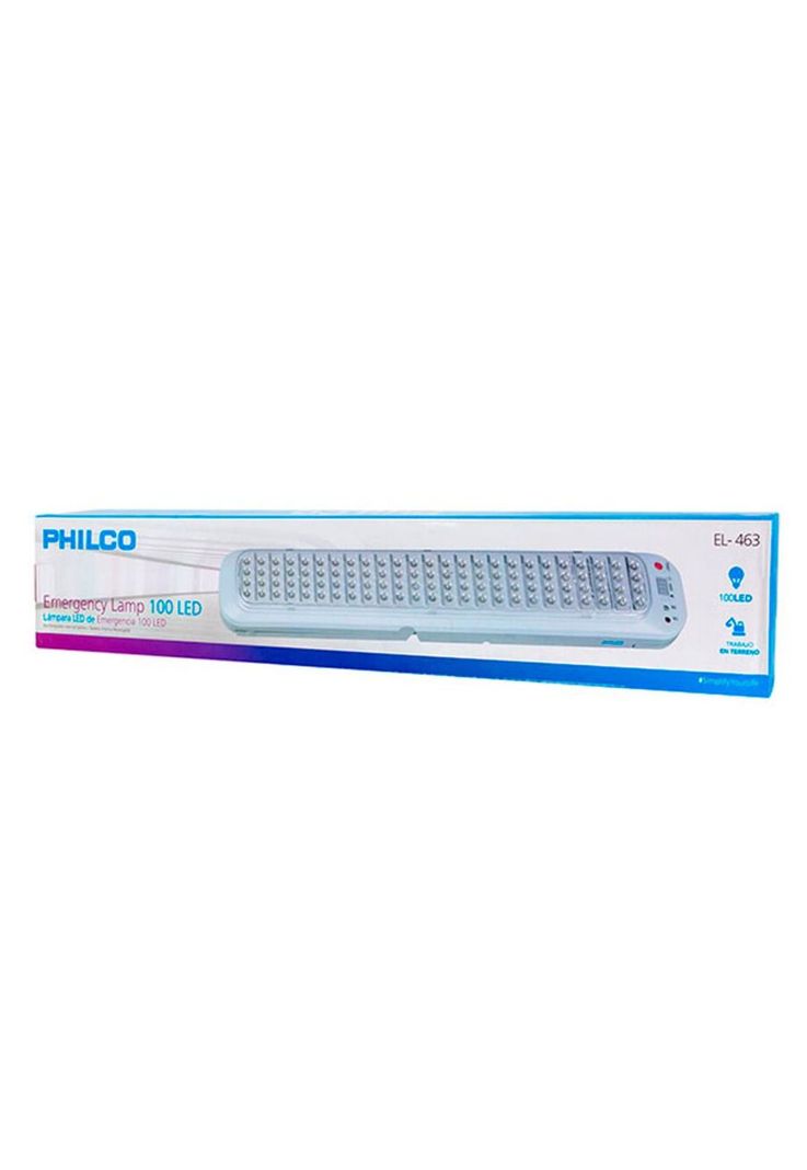 Lámpara De Emergencia 100 Led Philco 3W-2