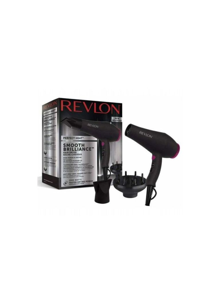 Secador Pelo Cabello Revlon Smooth Brilliance 2000w-1