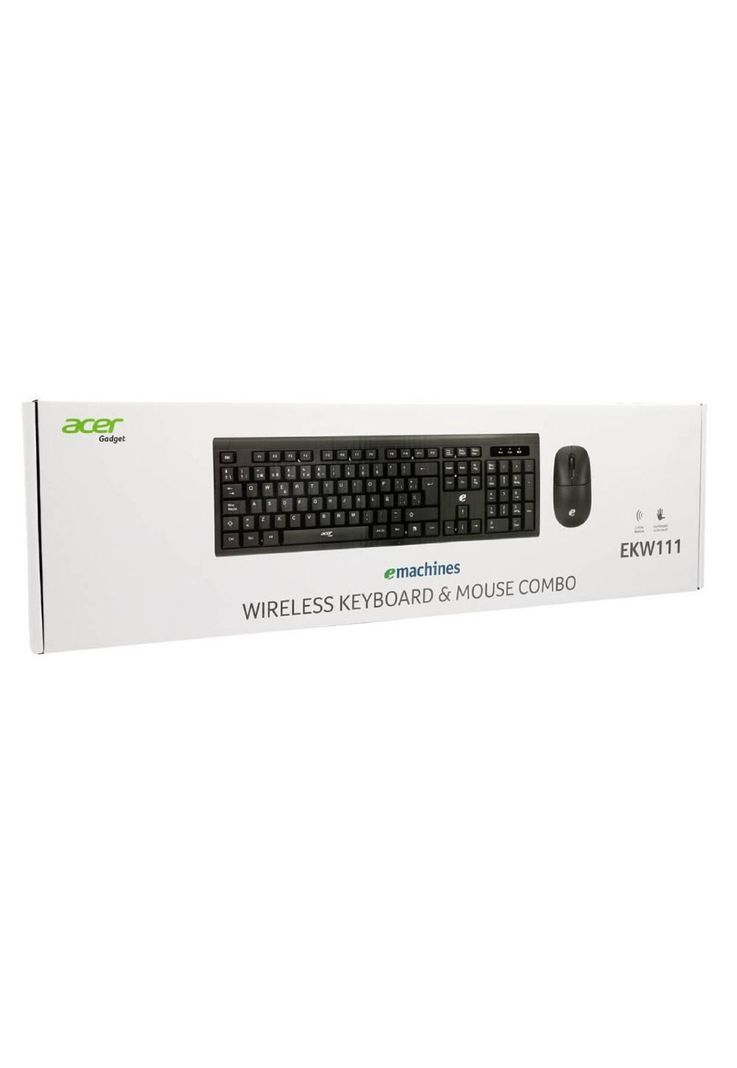 Kit Mouse + Teclado Inalámbrico eMachines EKW111-3