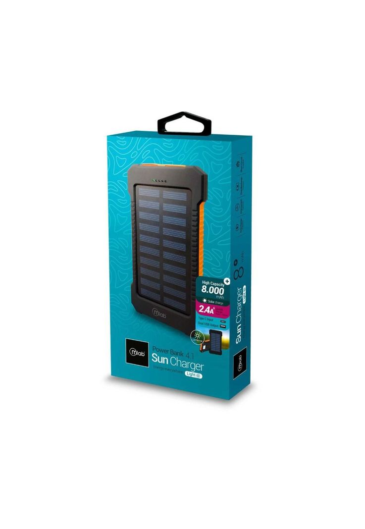 Power Bank 4.1 Sun Charger 8 Mah Mlab-4