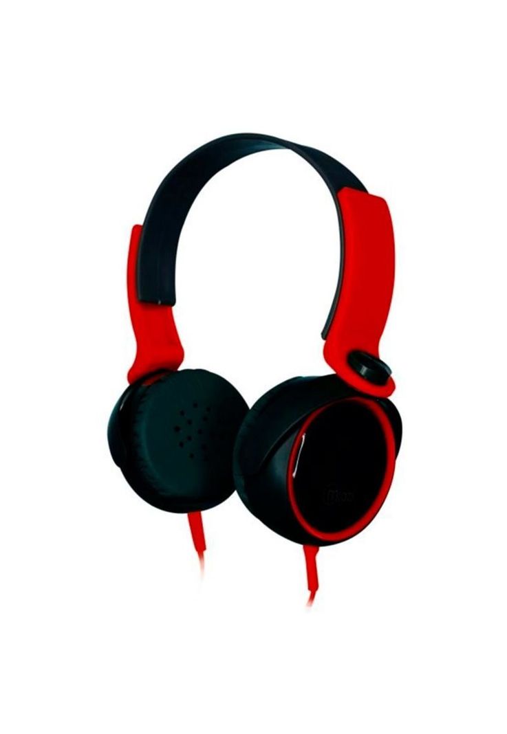 Audífonos Extrabass Over Ear Alámbricos Mlab Rojo-0