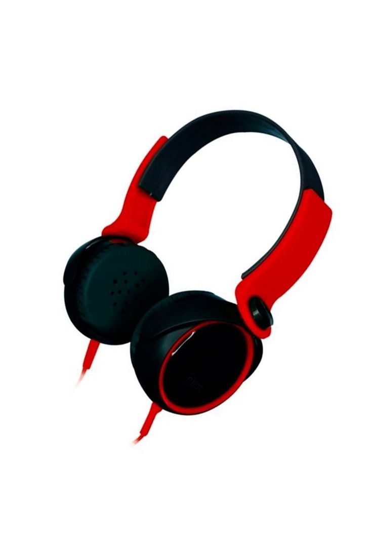 Audífonos Extrabass Over Ear Alámbricos Mlab Rojo-2