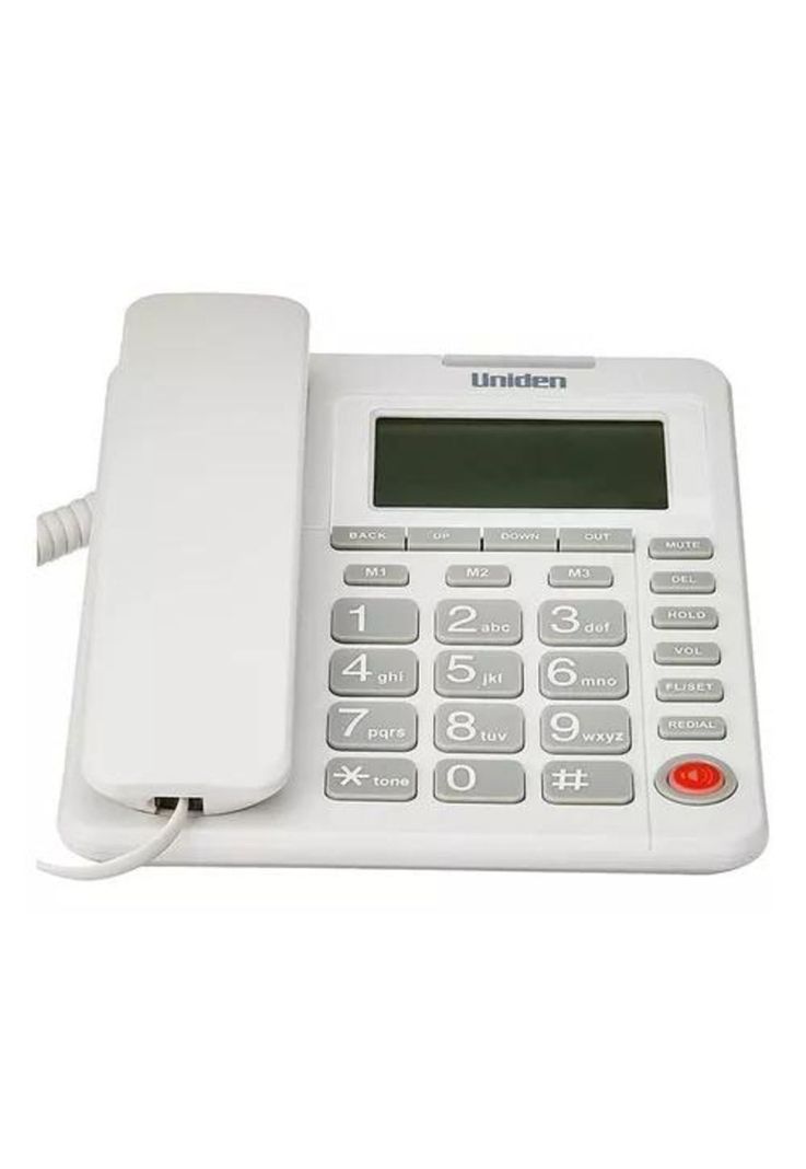 Teléfono M.libres C/id Uniden Blanco Fj-1