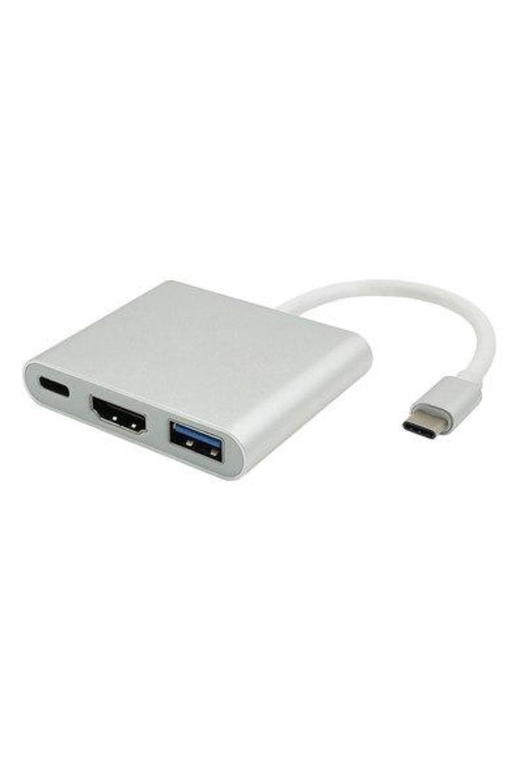 Cable Adaptador Tipo C A Usb  Hdmi  Tipo C Fx-0