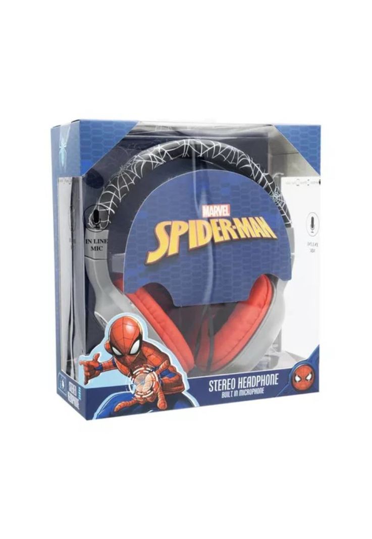 Audífono Juvenil Marvel Spiderman New con Micrófono-3