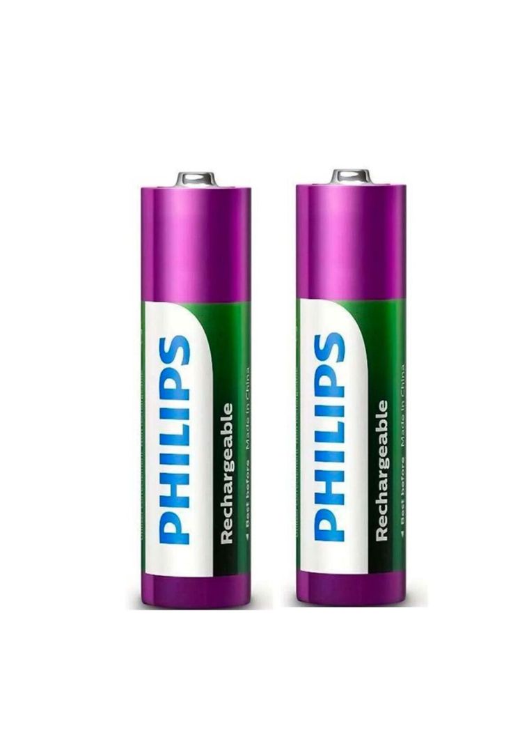 Philips Pila Recargable Ni-Mh Ready Aa 1000 Mah  BLISTER 2 pcs-1