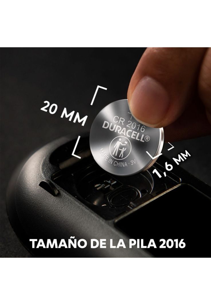 Pila Duracell Litio 2016 3v X1 Fx-3