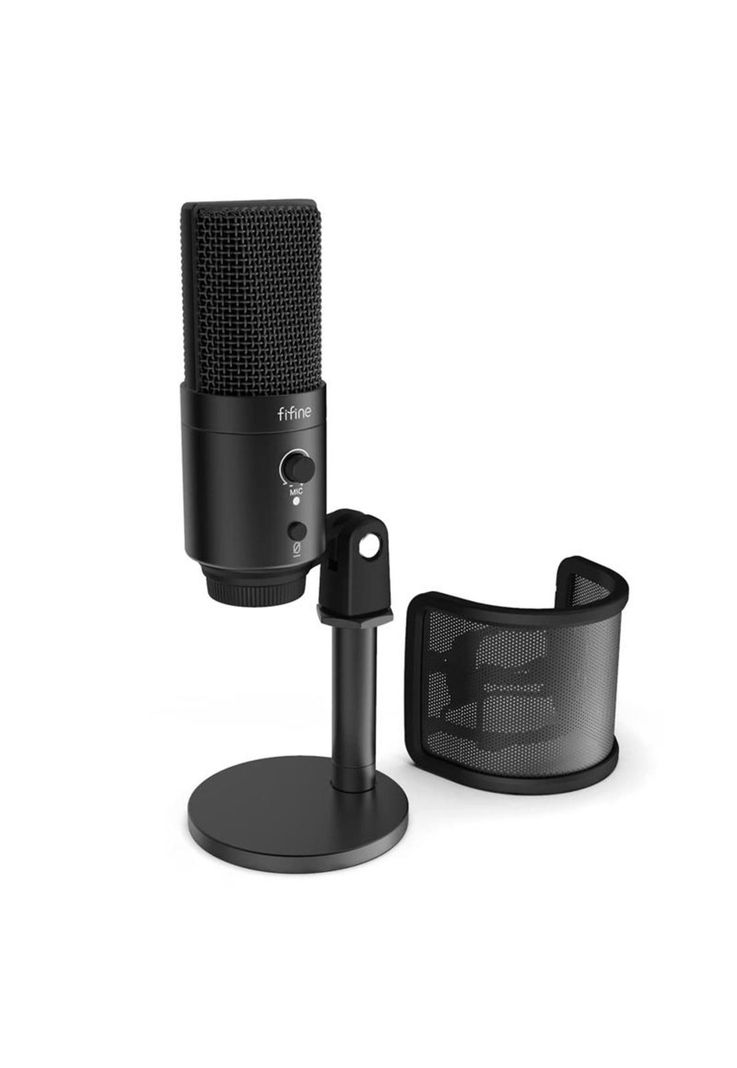 Micrófono Gaming Fifine K683B USB Tipo C-1