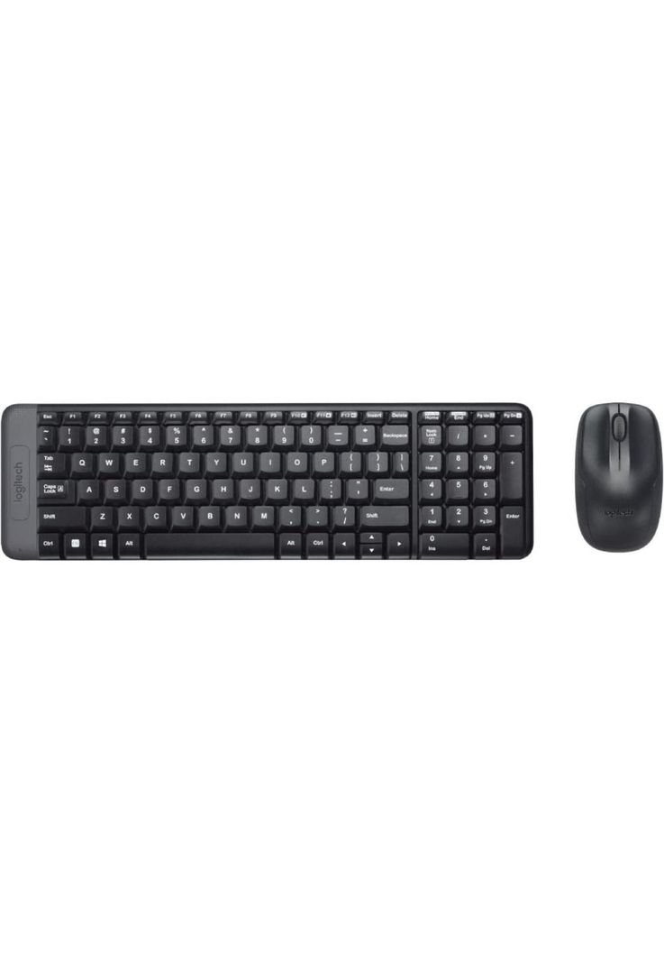 Combo Teclado Y Mouse Inalámbrico Logitech Mk220-1