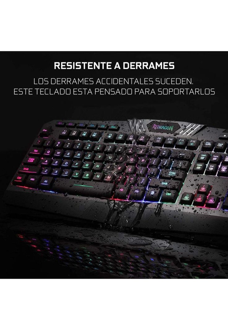 Teclado Gamer Redragon Harpe Pro RGB-1
