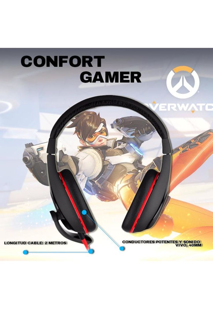 Audífonos Gaming Genius HS-G560 40MM 3.5MM Over-Ear-6