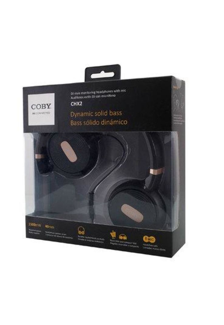 Audifonos Bass Solid Coby CHX2BK Over-Ear-1