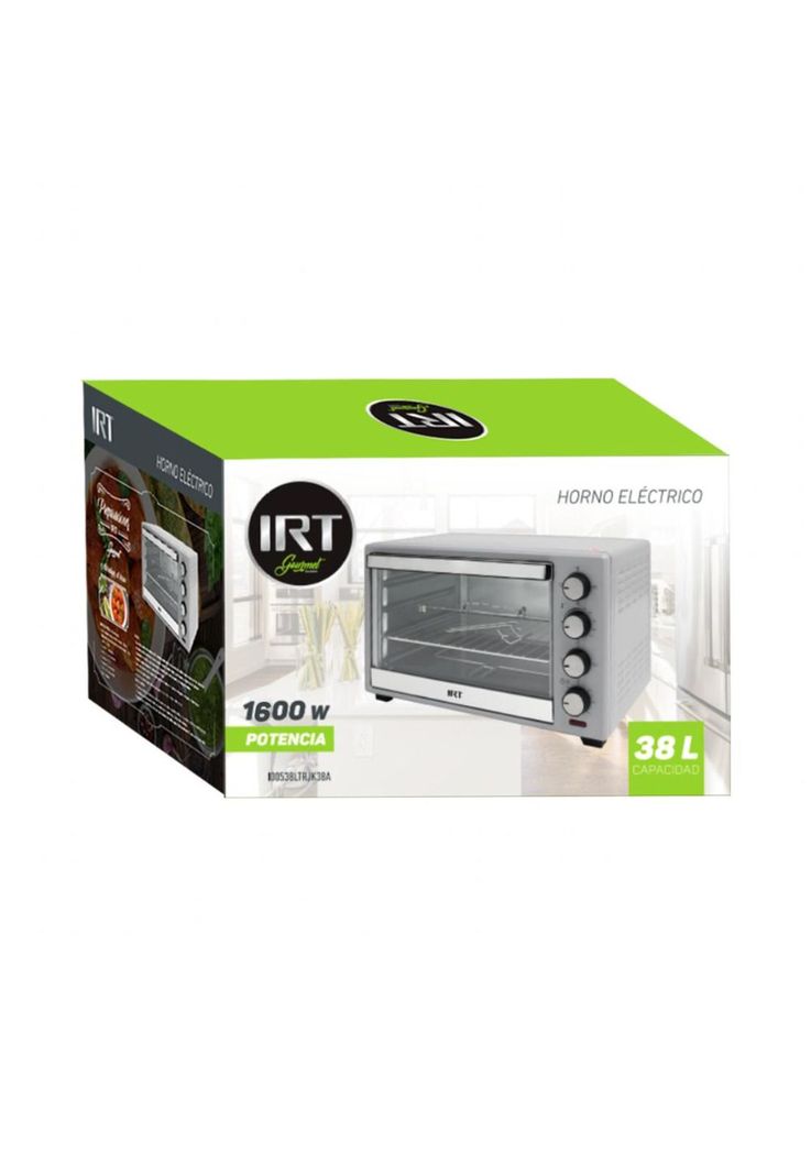 Horno Eléctrico 38 L Acero Inoxidable Irt Fx Color Gris-2