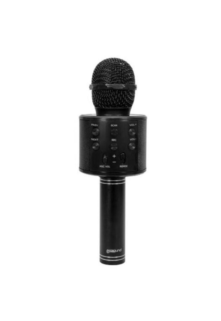 Micrófono Karaoke Mk004 Negro-0