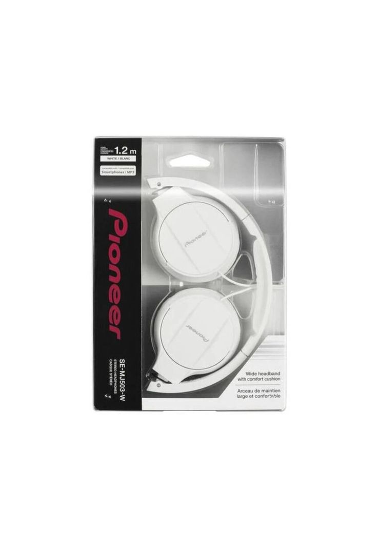 Audífono On Ear Pioneer Se-mj503 Color Blanco Fx-2