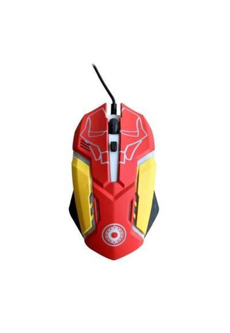 Kit Gamer Marvel Iron Man 3 en 1 Teclado Mouse Audifonos-2