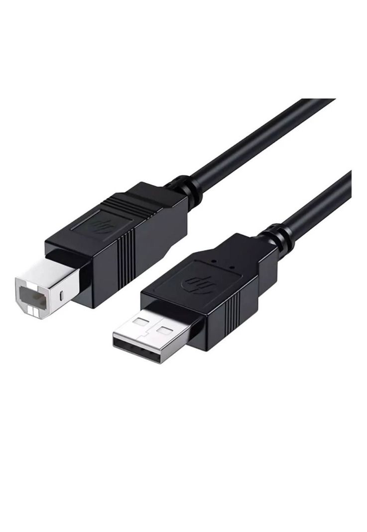 Cable HP DHC-PT100 USB-A a USB-B 2.0 Cable Impresora 1mt-0