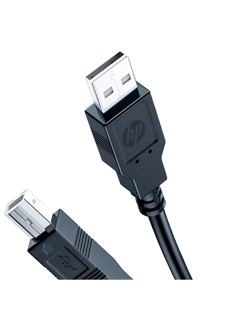 Cable HP DHC-PT100 USB-A a USB-B 2.0 Cable Impresora 1mt-1
