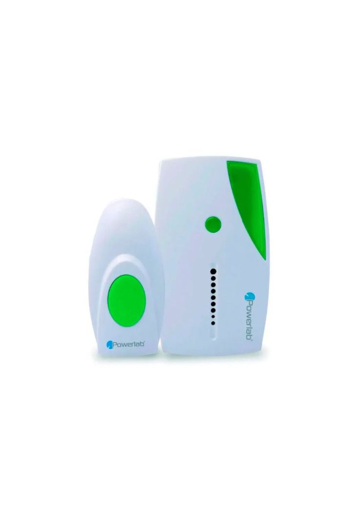 Timbre Inalámbrico Wireless Powerlab Verde Mlab-0