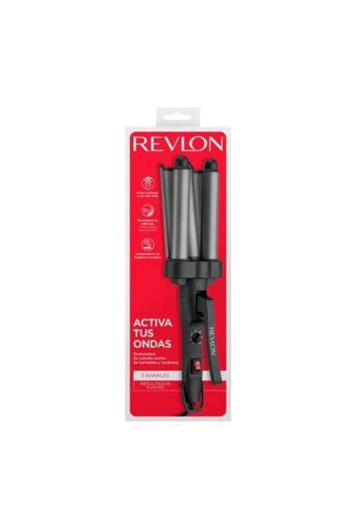 Ondulador Waver Jumbo de 3 Barriles Revlon-2