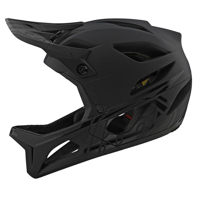 Casco de Bicicleta Stage Stealth Midnight Mips Troy Lee Designs-0