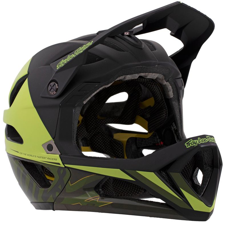Casco de Bicicleta Stage MIPS Nova Glo Black/Yellow Troy Lee Designs-2