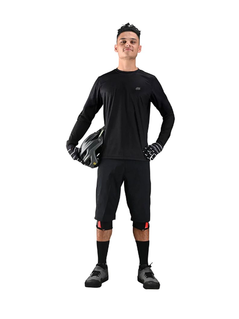 Polera De Bicicleta Flowline LS Negra Troy Lee Designs -1