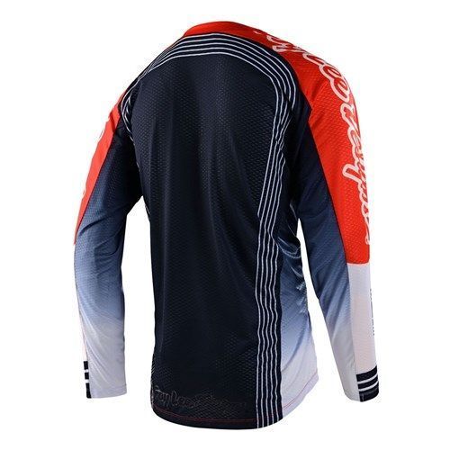 Polera De Moto GP Air Rhythm Naranja Troy Lee Designs -1