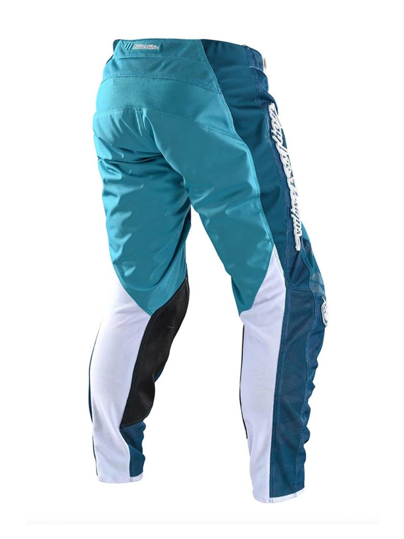 Pantalones De Moto GP Air Veloce Camo Azul Troy Lee Designs-1