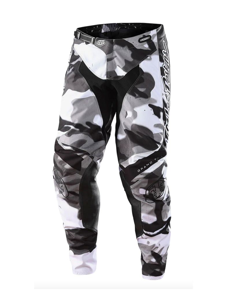 Pantalones De Moto GP Brazen Camo Gris Troy Lee Designs -0