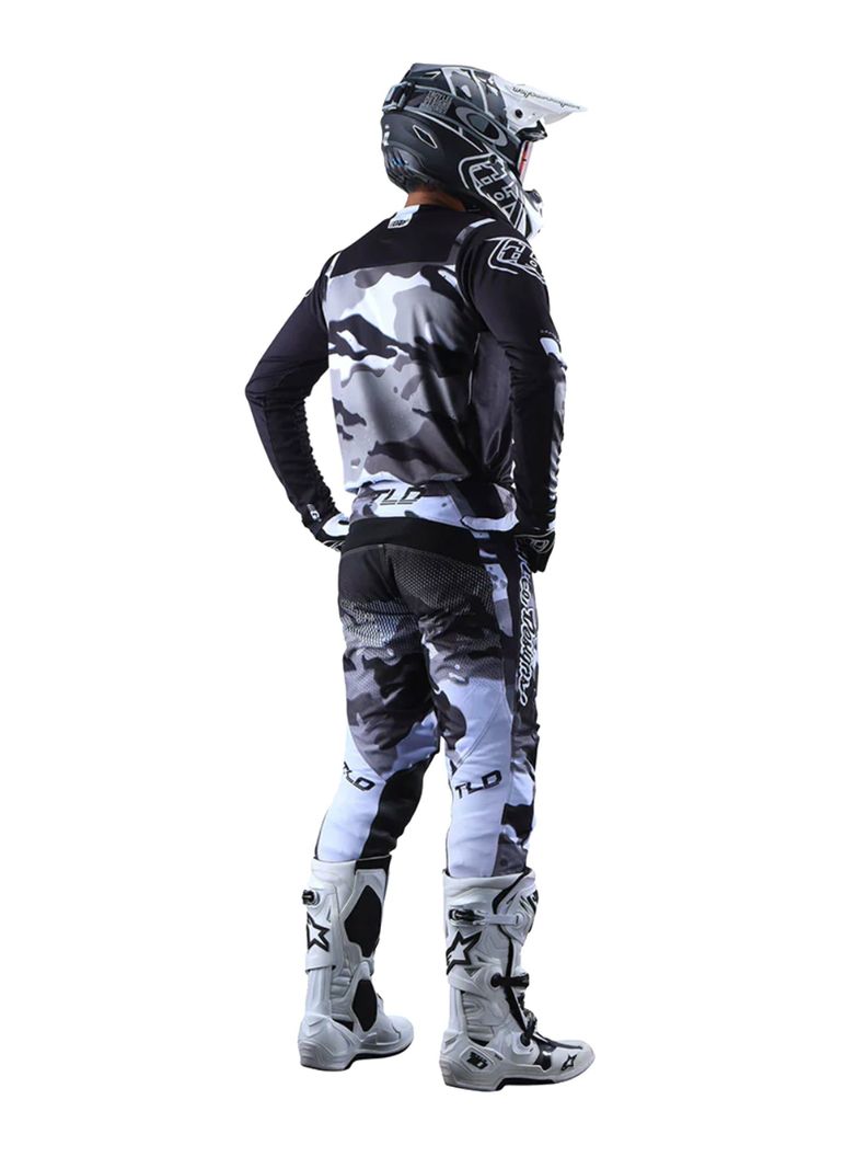 Pantalones De Moto GP Brazen Camo Gris Troy Lee Designs -3