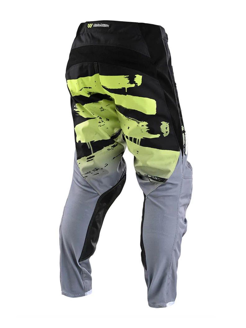 Pantalones De Moto GP Brushed Negro / Verde Troy Lee Designs -1