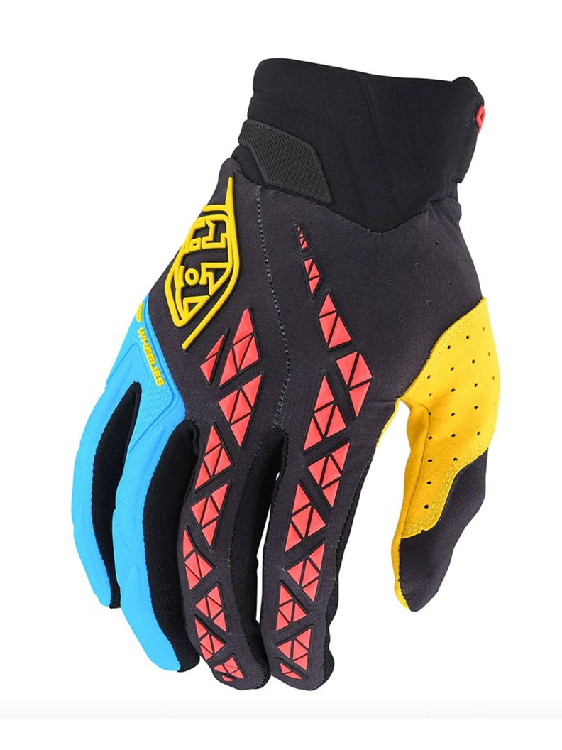 Guante de Moto SE PRO Negro / Amarillo Troy Lee Designs -0
