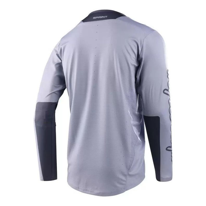 Polera De Bicicleta Sprint Icon Gris Cemento Troy Lee Designs -1