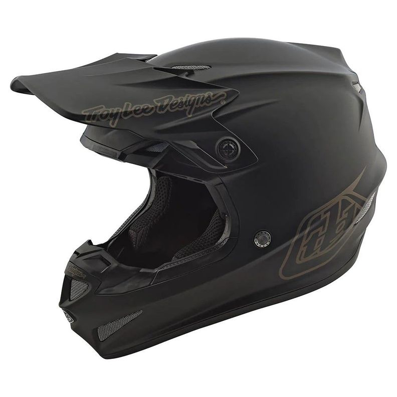 Casco De Moto Para Niños GP Mono Black Troy Lee Designs -0