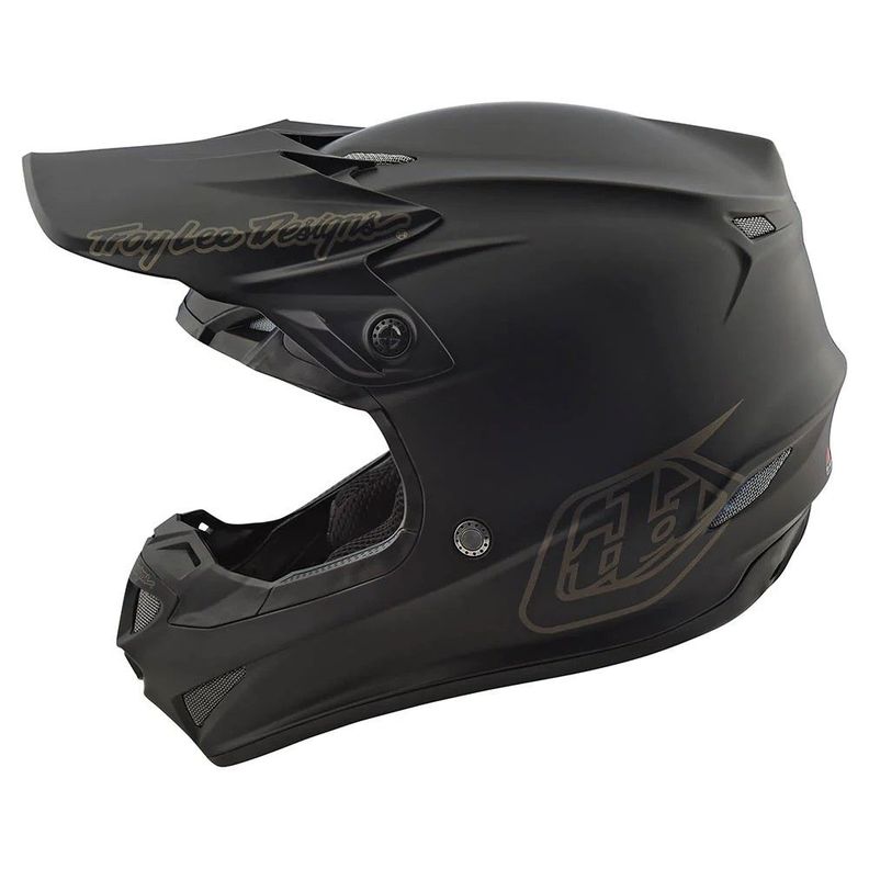 Casco De Moto Para Niños GP Mono Black Troy Lee Designs -1