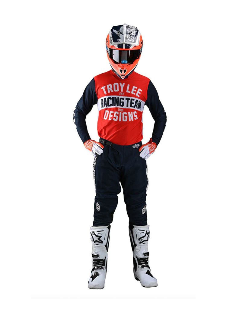 Pantalones de Moto GP Air Mono Azul Troy Lee Designs -2