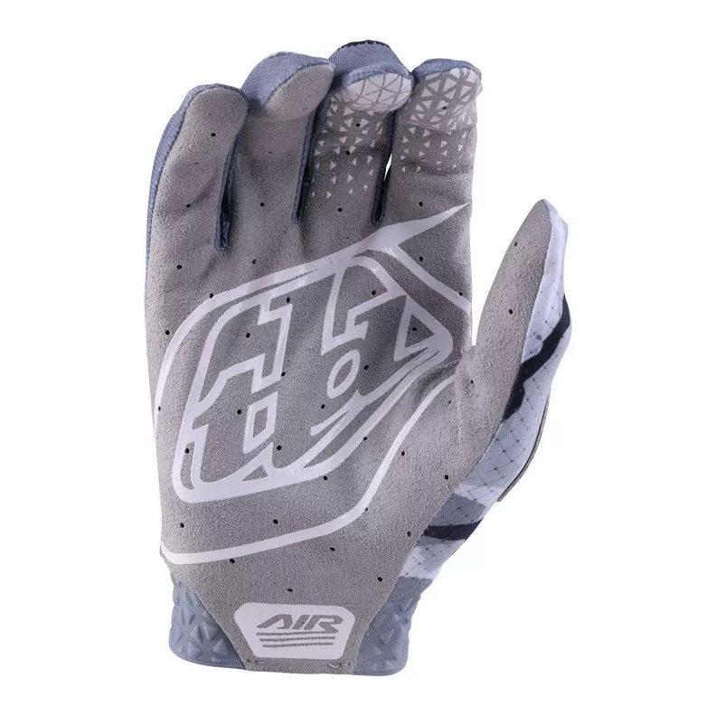 Guantes De Bicicleta Air Camo Blanco /Troy Lee Designs Gris -1