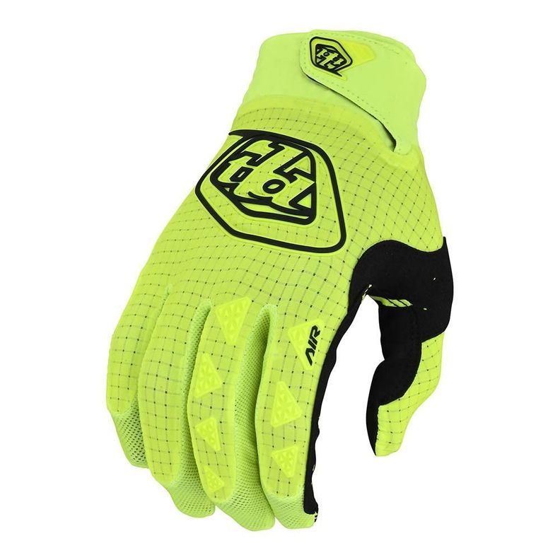 Guantes de Moto Air Solid Amarillo Fluor Troy Lee Designs-0