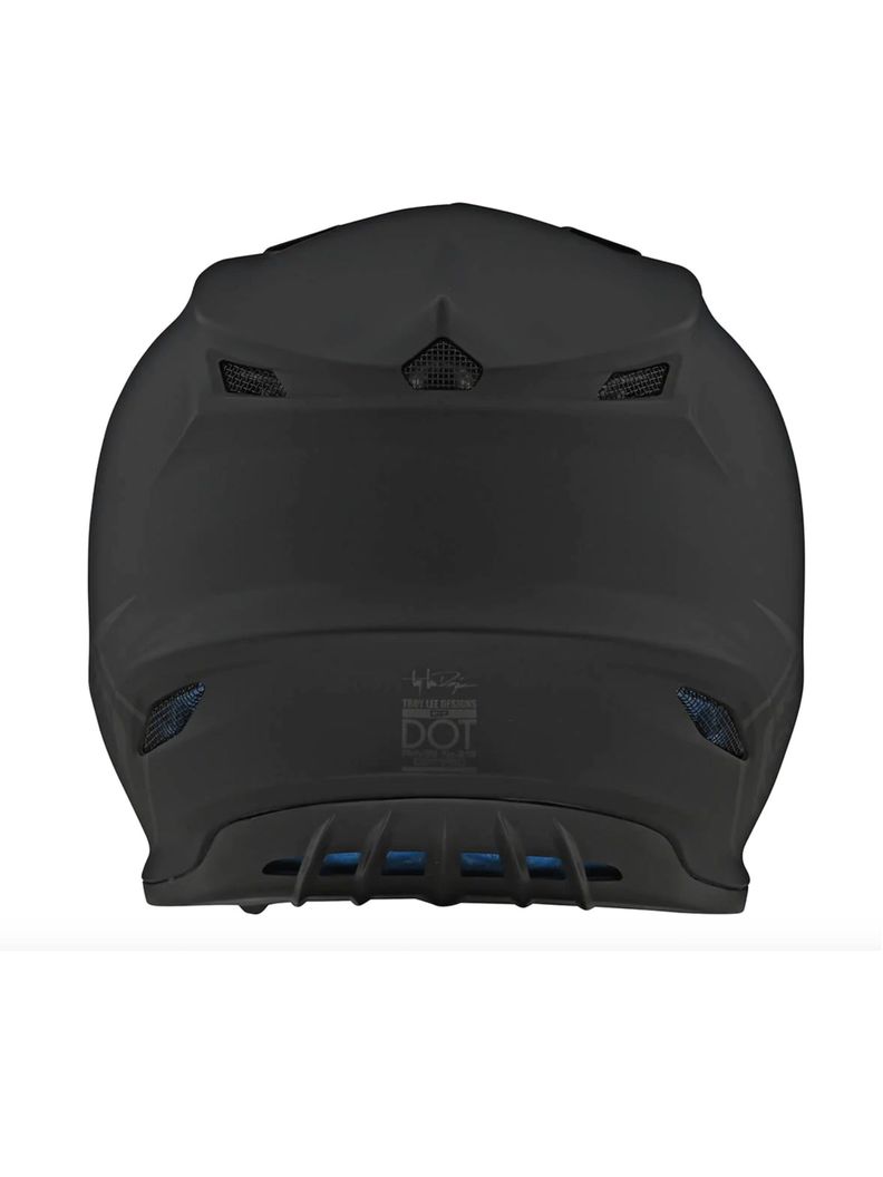 Casco de Moto Gp Mono Black Troy Lee Designs -1