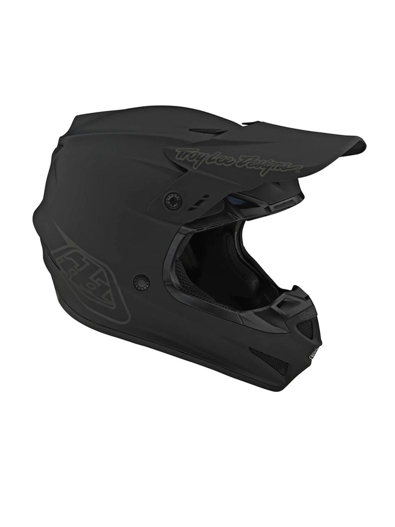 Casco de Moto Gp Mono Black Troy Lee Designs -2