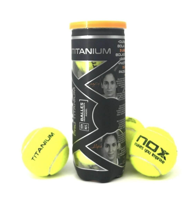 Pelotas Pádel Nox Titanium pro-0