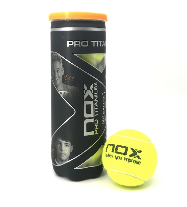 Pelotas Pádel Nox Titanium pro-1